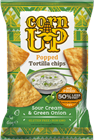 Corn Up Tortilla chips Hagymás tejfölös ízu  60 g