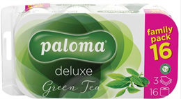 Paloma TP DELUXE CARE 3 rétegű 16 tek. Zöld tea