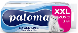 Paloma TP EXCLUSIVE WHITE XXL 3 rétegű 20 tek.