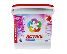 Active mosópor 10 kg Color vödrös (130 mosás)