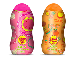 Chupa Chups hab és tusfürdő 400 ml (narancs)