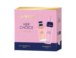 La Rive díszdoboz - Her Choice - 100ml edp + 150ml deo