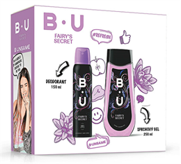 B.U. FAIRY SECRET ajándékcsomag (deo+tusfürdő)150ml+250ml x23