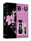 B.U. VIBE ajándékcsomag (parfüm spray+tusfürdő)75ml+250ml x24