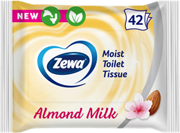 Zewa Almond Milk nedves toalettpapír 42 db