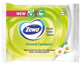 Zewa Camomile nedves toalettpapír 42 db