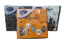 Nicky Szalvéta 3rtg. 20 db HALLOWEEN/MINTÁS (417744)