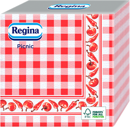 Regina Szalvéta 1rtg. 45 lap PICNIC (paprikás) (421639)