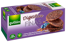 Gullon Digestive THINS áfonyás keksz  270 g