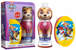 P009740 PAW PATROL SKY ajándékcsomag 1D Tusfürdő&sampon 400ml + szivacs