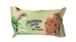 FRESHMAKER NEDVES TÖRLŐKENDŐ 72lap PREMIUM BABY (4324)