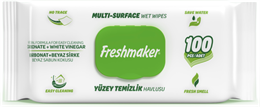 FRESHMAKER MULTI-SURFACE NEDVES TÖRLŐKENDŐ 100 LAP (ÁLTALÁNOS FELÜLETTISZTÍTÓ)