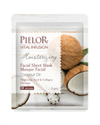 PIELOR VI Facial Sheet Arcmaszk Kókuszolaj 25ml Moistouring