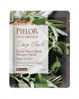 PIELOR VI Facial Sheet Arcmaszk Zöldtea 25ml Deep Clean