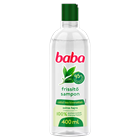 BABA sampon 400ml zöld tea kivonattal zsíros hajra