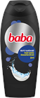 BABA Férfi tusfürdő 400ml Hidratáló 2in1